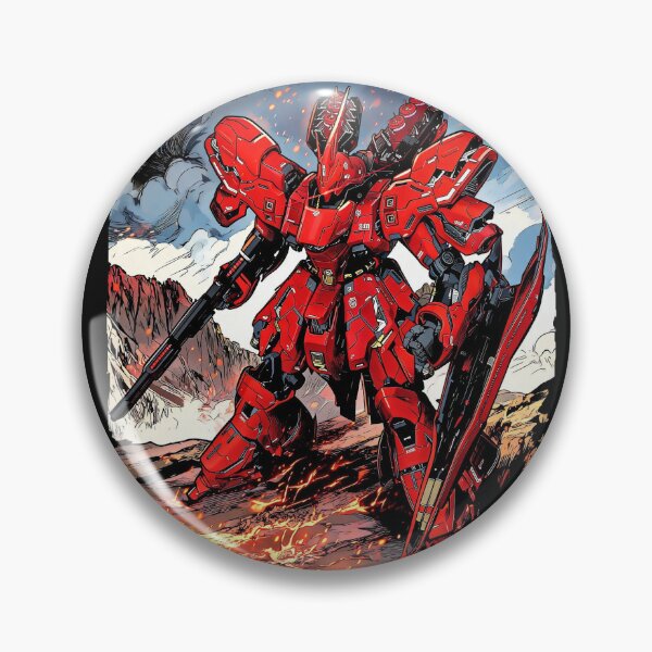 Item preview, MSN-04 Sazabi RED COMET SAZABI GUNDAM comic vector illustration designed and sold by sabartgunpla.