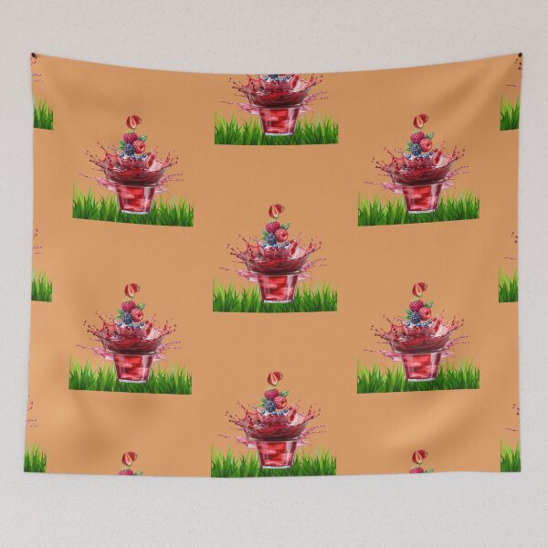 Item preview, Fruit juice design  designed and sold by Shree Dharani Trendz.