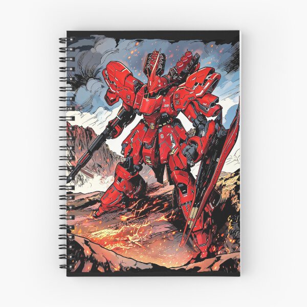 Item preview, MSN-04 Sazabi RED COMET SAZABI GUNDAM comic vector illustration designed and sold by sabartgunpla.