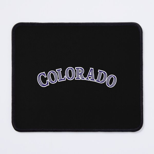 Item preview, Colorado Purple Mountains Retro Baseball Text designed and sold by samjgoddrd.