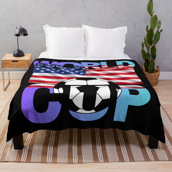 Item preview, USA Soccer World Cup Pride – American Flag Football Fan Design designed and sold by Karim-Karem.