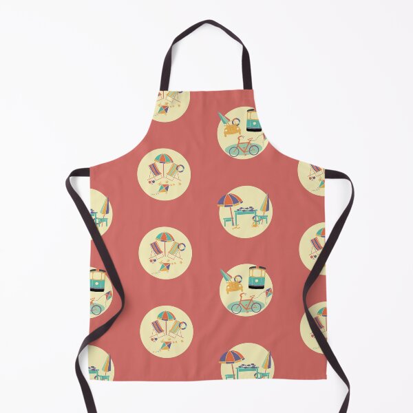 Item preview, Summer Scenes - Alexandria 1970's (reddish pink) designed and sold by Qousqoza7.
