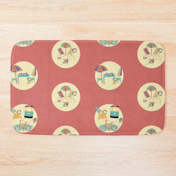 Item preview, Summer Scenes - Alexandria 1970's (reddish pink) designed and sold by Qousqoza7.