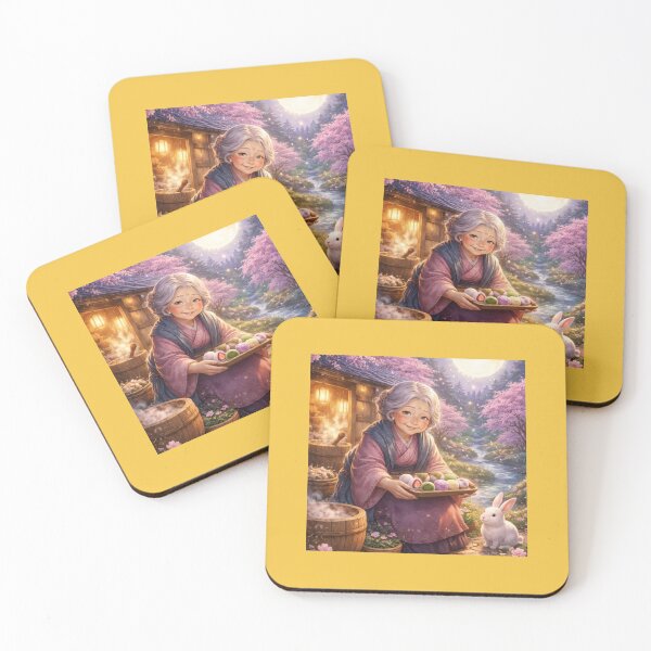 Item preview, The Magic of Mochi Under the Moon. designed and sold by JoyNest = "The nest of joy".