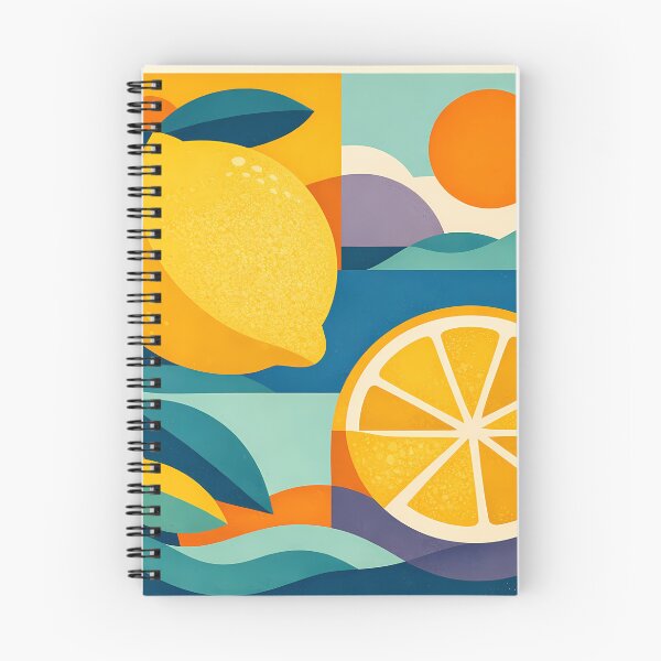 Item preview, Bold Citrus Fruit Graphic with Lemons and Oranges designed and sold by InkSmithery.