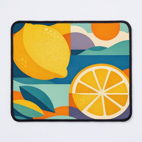 Item preview, Bold Citrus Fruit Graphic with Lemons and Oranges designed and sold by InkSmithery.