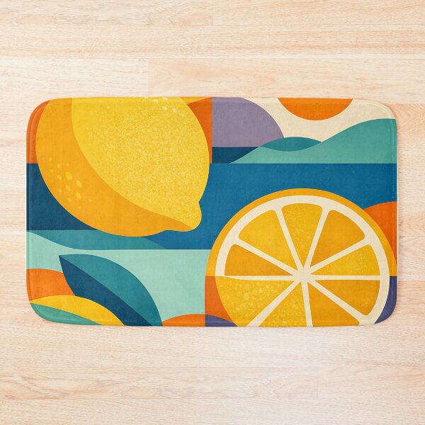 Item preview, Bold Citrus Fruit Graphic with Lemons and Oranges designed and sold by InkSmithery.