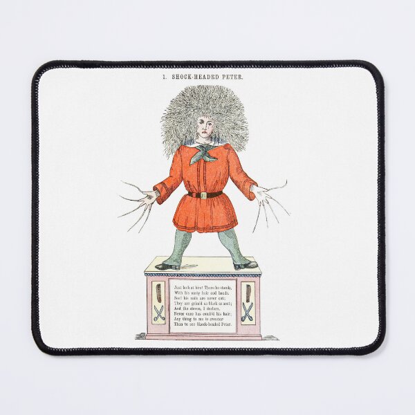 Item preview, Struwwelpeter - Vintage Victorian Illustration Shock-Headed Peter for Dark Humor Collectors designed and sold by RickE.