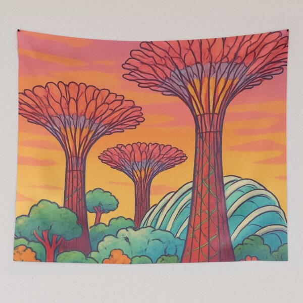 Item preview, Gardens by the bay, Singapore designed and sold by GUNAPRIYAA.
