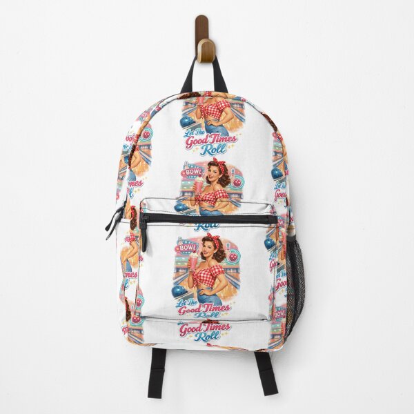 Item preview, Pin Up Lady: Let The Good Times Roll Bowling designed and sold by Pineapple-Tree.