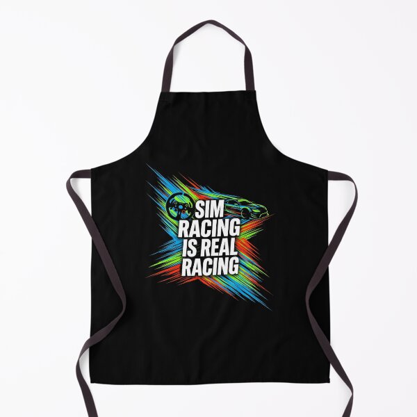 Item preview, Sim Racing Is Real Racing Colorful Streak Motorsport Graphic designed and sold by Fenay Designs.