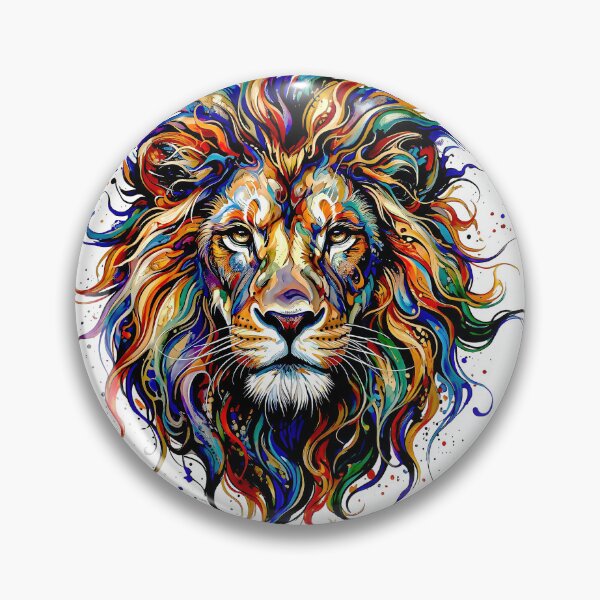 Item preview, Lion Ink Painting designed and sold by Marcu Ioachim.