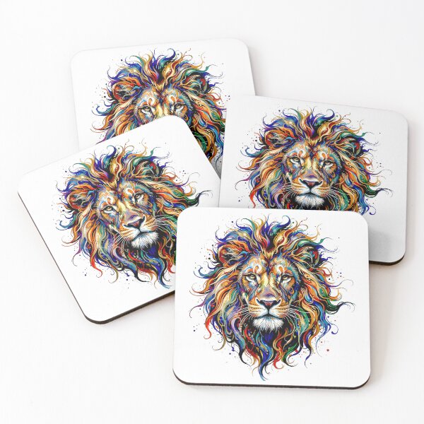 Item preview, Lion Ink Painting designed and sold by Marcu Ioachim.