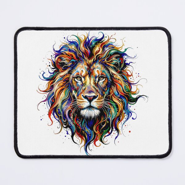 Item preview, Lion Ink Painting designed and sold by Marcu Ioachim.