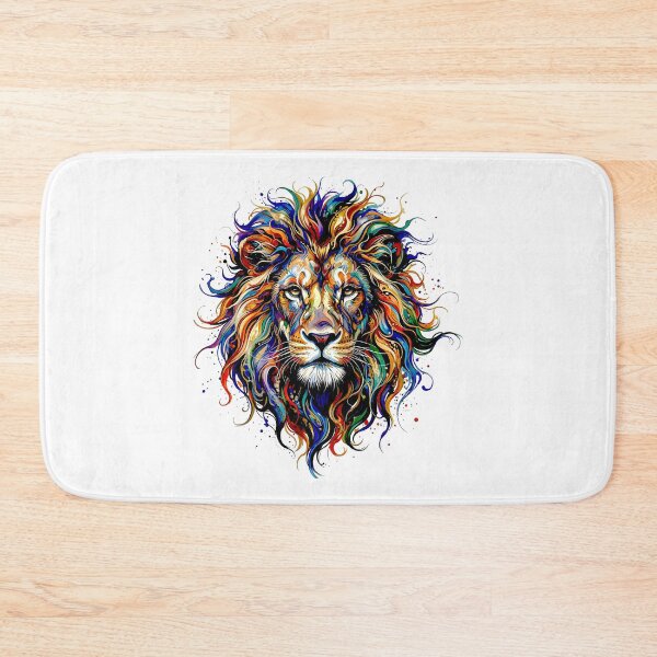 Item preview, Lion Ink Painting designed and sold by Marcu Ioachim.