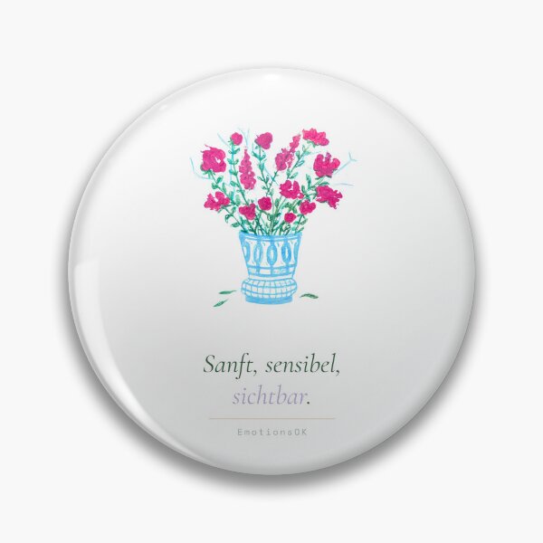 Item preview, Hand-painted sketch of a flower vase · Gentle, sensitive, visible designed and sold by EmotionsOK.