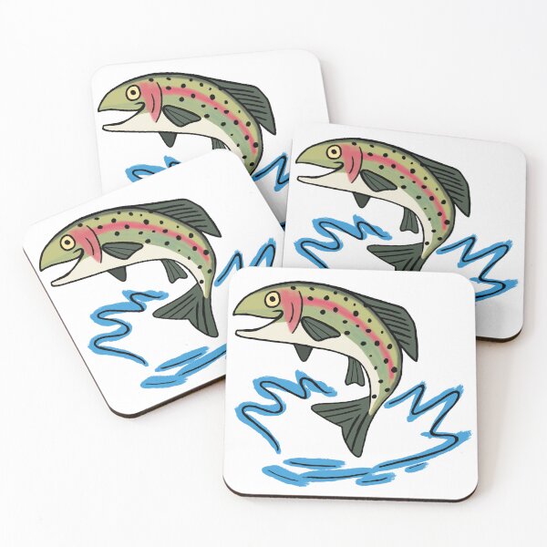 Item preview, Leaping Trout designed and sold by ODruryStudios.