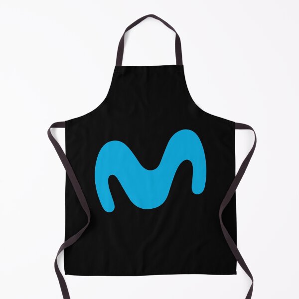 Item preview, Movistar Abstract Blue Letter M Wave Logo designed and sold by samjgoddrd.