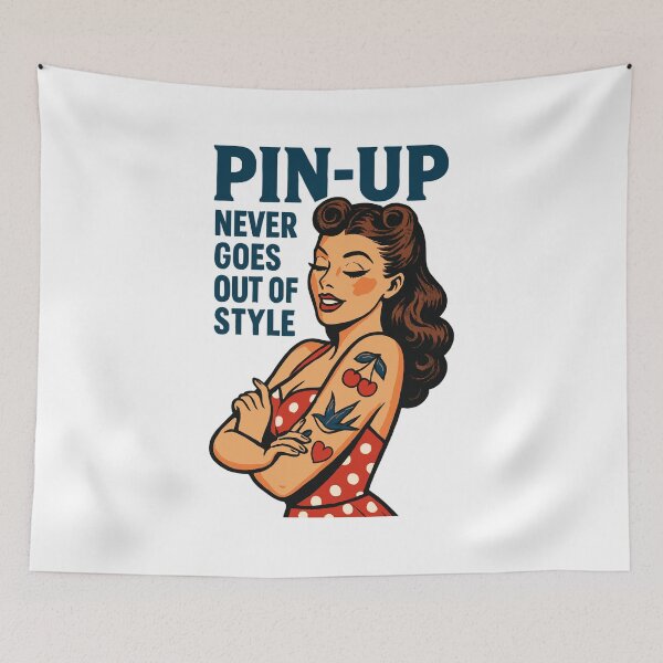 Item preview, Pin-Up Never Goes Out of Style – 50s Retro designed and sold by Pineapple-Tree.