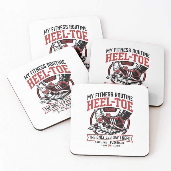 Item preview, My Fitness Routine Heel Toe Sim Racing The Only Leg Day I Need designed and sold by Fenay Designs.
