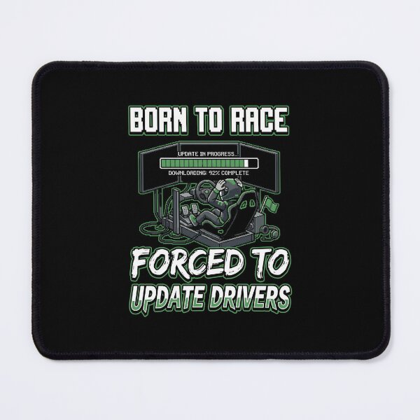 Item preview, Born To Race Forced To Update Drivers Funny Pixel Art Rig designed and sold by Fenay Designs.