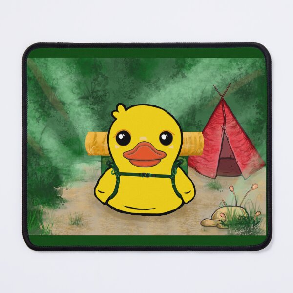 Item preview, Adventerous backpacking duck gone camping designed and sold by DoodlingMissy.