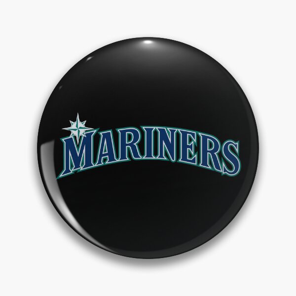 Item preview, Seattle Compass Retro Script Baseball Text Art designed and sold by samjgoddrd.