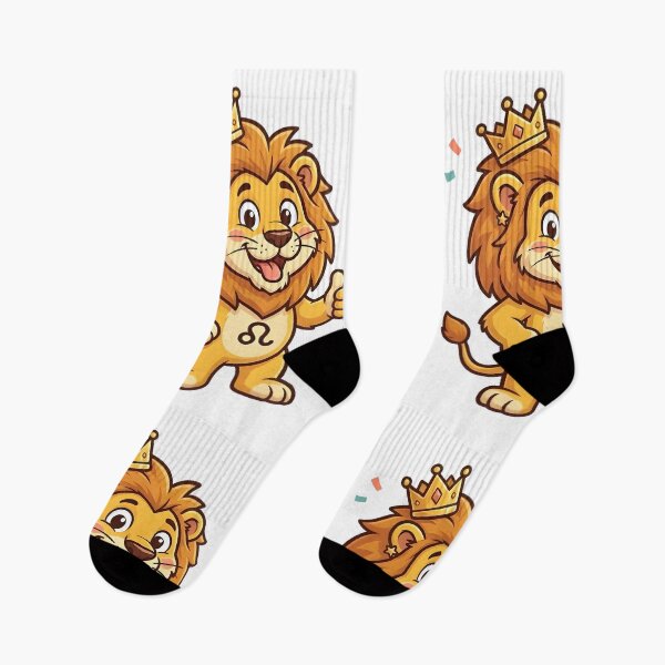Item preview, Leo Zodiac Cute Lion King Crown Funny Star Sign Gift designed and sold by Zodiac Celestial Art.