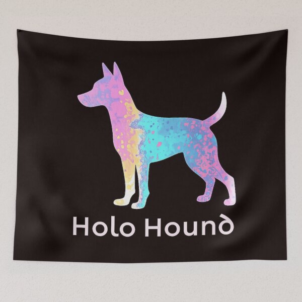 Item preview, Prismatic Pooch Cosmic Companion Holographic Hound designed and sold by highvibz72.