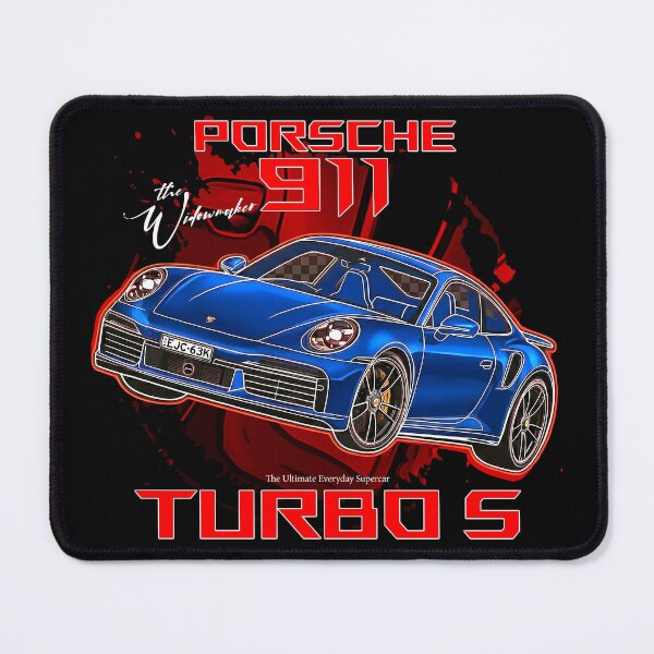 Item preview, Porsche 911 Turbo S Blue Neon Graphic designed and sold by RacetrackGear.