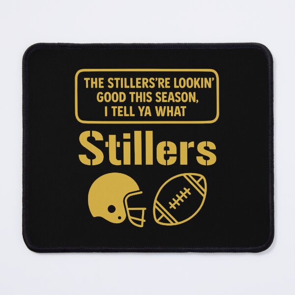 Item preview, The Stillers Yinzer Football Quote Gold and Black designed and sold by samjgoddrd.