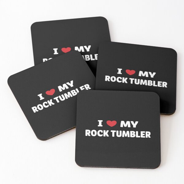 Item preview, AA0161A - I Love My Rock Tumbler designed and sold by LionsHut.