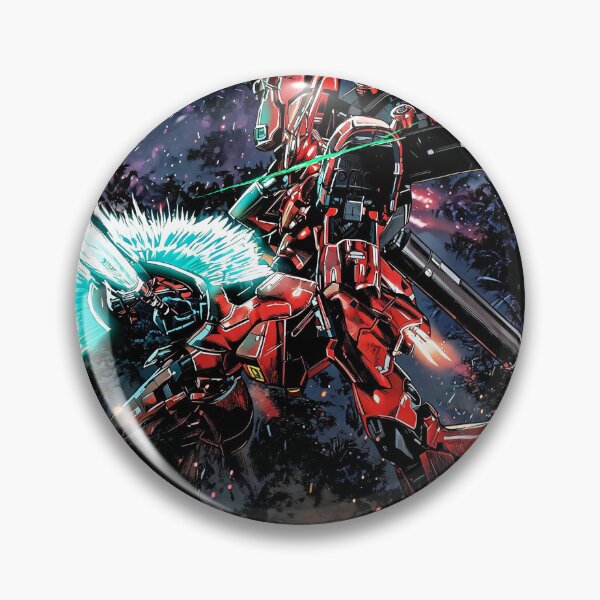 Item preview, RED COMET SAZABI GUNDAM attack action char aznable ink art  designed and sold by sabartgunpla.