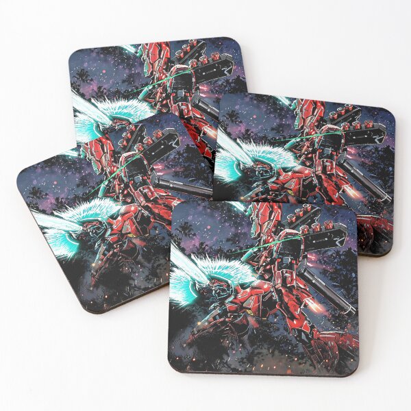 Item preview, RED COMET SAZABI GUNDAM attack action char aznable ink art  designed and sold by sabartgunpla.
