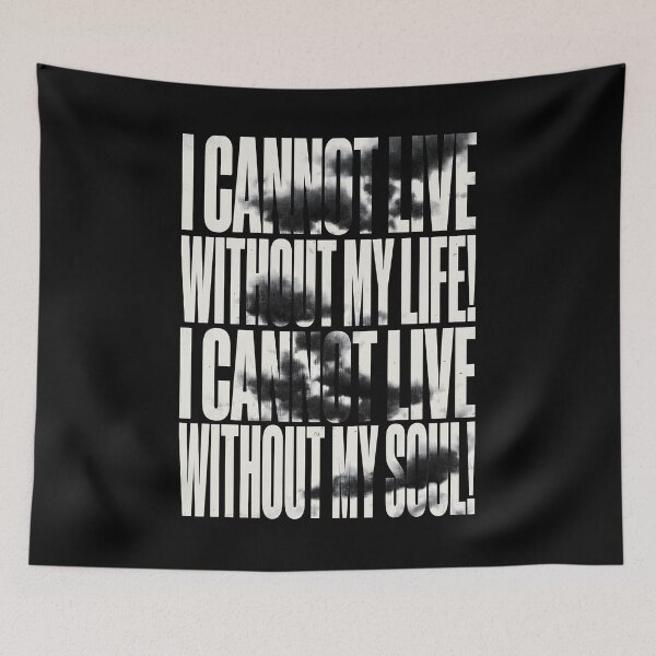 Item preview, Wuthering Heights I Cannot Live Without My Life Gothic Quote designed and sold by Fenay Designs.