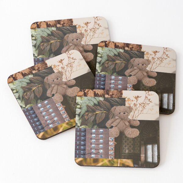 Item preview, Cozy Brown Aesthetic Autumn Collage designed and sold by altanduranstudio.