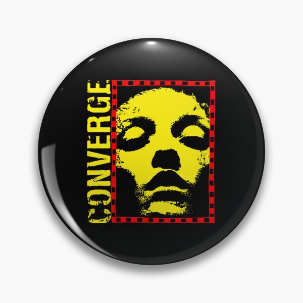 Item preview, Yellow Typography And Face In Red Frame designed and sold by ShadeFall.