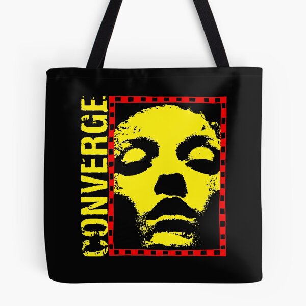 Item preview, Yellow Typography And Face In Red Frame designed and sold by ShadeFall.