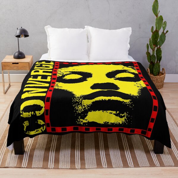 Item preview, Yellow Typography And Face In Red Frame designed and sold by ShadeFall.