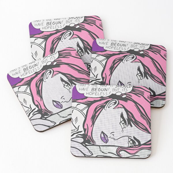 Item preview, Roy Lichtenstein "hopeless" - the pastel goth edits designed and sold by TrezeTreze.