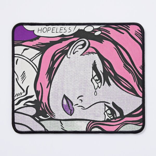 Item preview, Roy Lichtenstein "hopeless" - the pastel goth edits designed and sold by TrezeTreze.