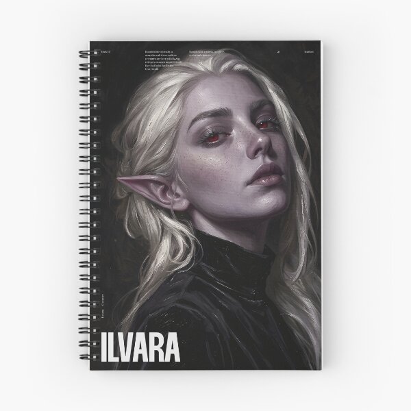 Item preview, Ilvara fantasy portrait designed and sold by tr-artem.