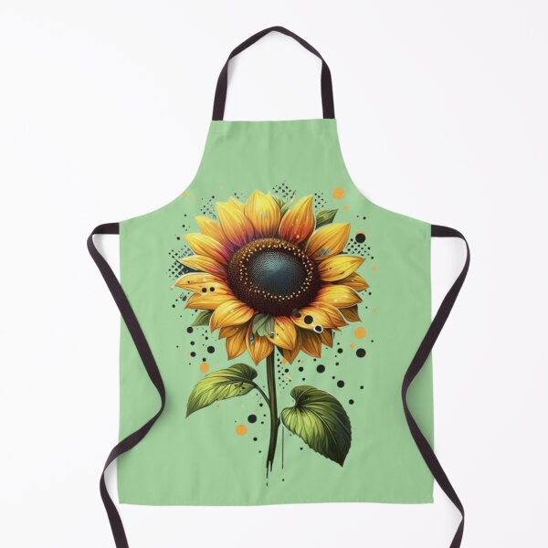 Item preview, Abstract Sunflower – Vibrant Botanical Design designed and sold by Dogandesighn.