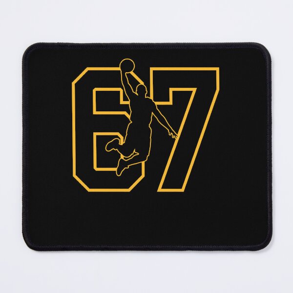 Item preview, 67 Dunk Silhouette Six Seven Basketball Legend Athlete designed and sold by KAWKAW-DRHM.