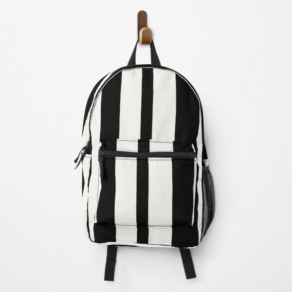 Item preview, Minimalist Black and Cream Stripe Pattern | Modern Monochrome Decor designed and sold by astersgraphics.