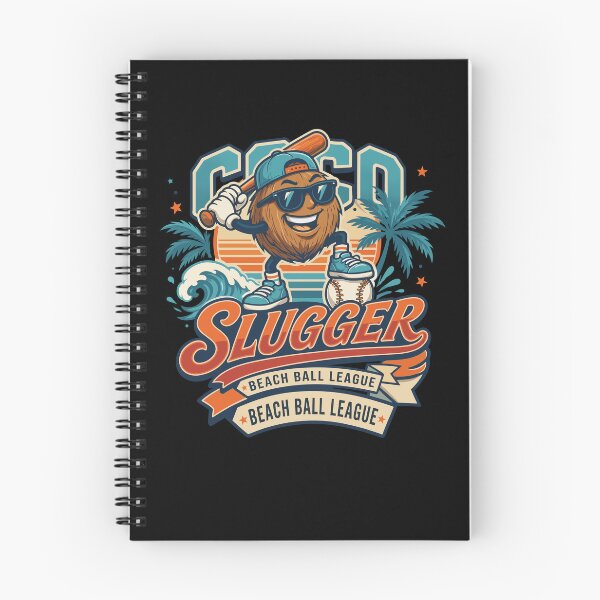 Item preview, Coco Slugger Baseball Retro Coconut Sports Beach Ball Summer designed and sold by KAWKAW-DRHM.