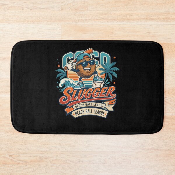 Item preview, Coco Slugger Baseball Retro Coconut Sports Beach Ball Summer designed and sold by KAWKAW-DRHM.