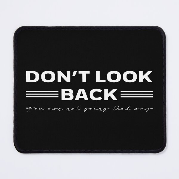 Item preview, AA0160A - Dont look back designed and sold by LionsHut.