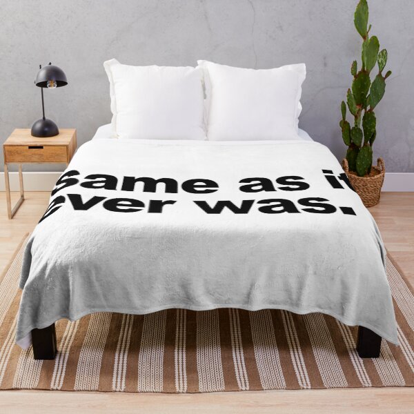 Item preview, Same As It Ever Was - Typography Design designed and sold by Zerhof.