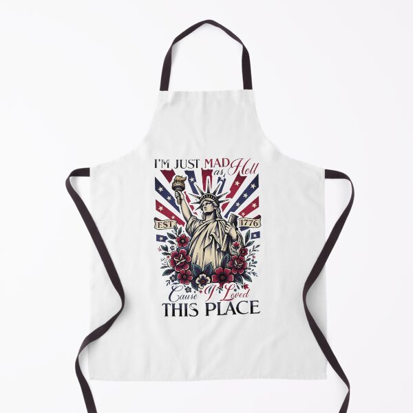 Item preview, I’m Just Mad As Hell Because I Loved This Place Statue of Liberty 4th of July designed and sold by KAWKAW-DRHM.